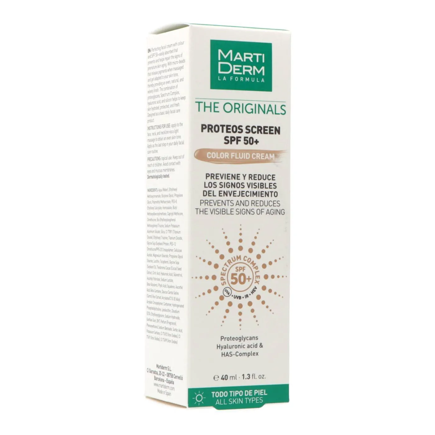 Martiderm The Originals Proteos Screen Spf50 Col