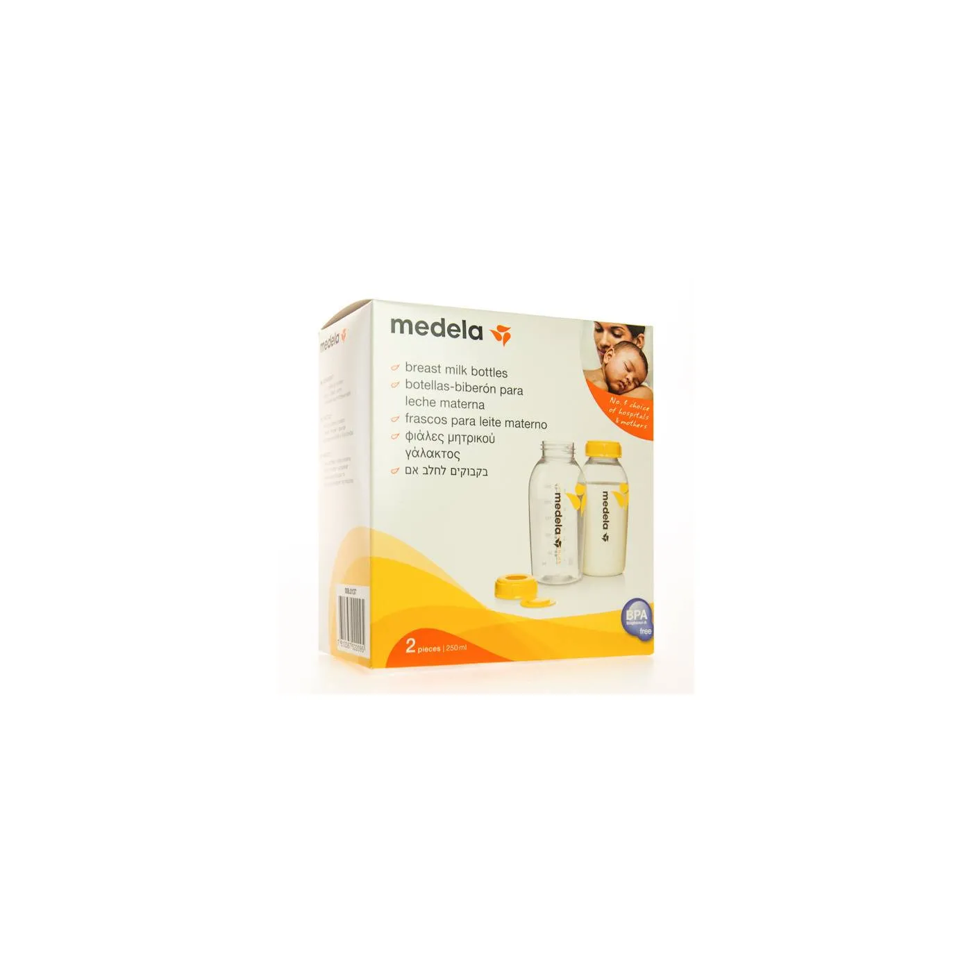 Medela Botella Biberon Leche Materna 250 ml 2 Ud