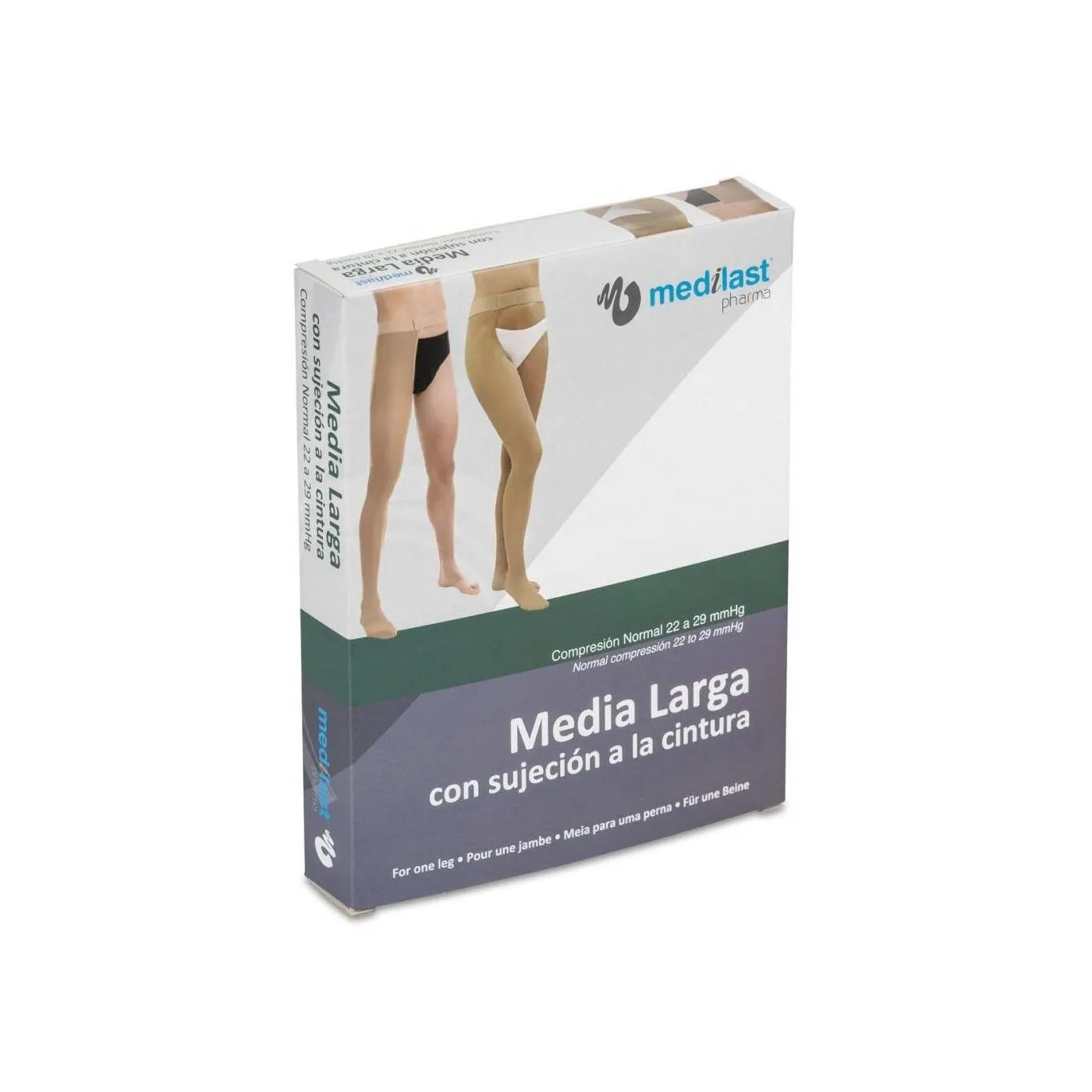 Media Medilast Larga Entera Con Sujeccion Cab Izda Gde 701i