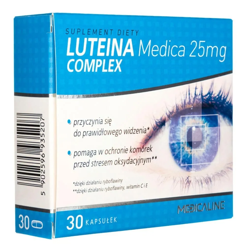 Medicaline Luteína Medica Complex 25 mg - 30 cápsulas