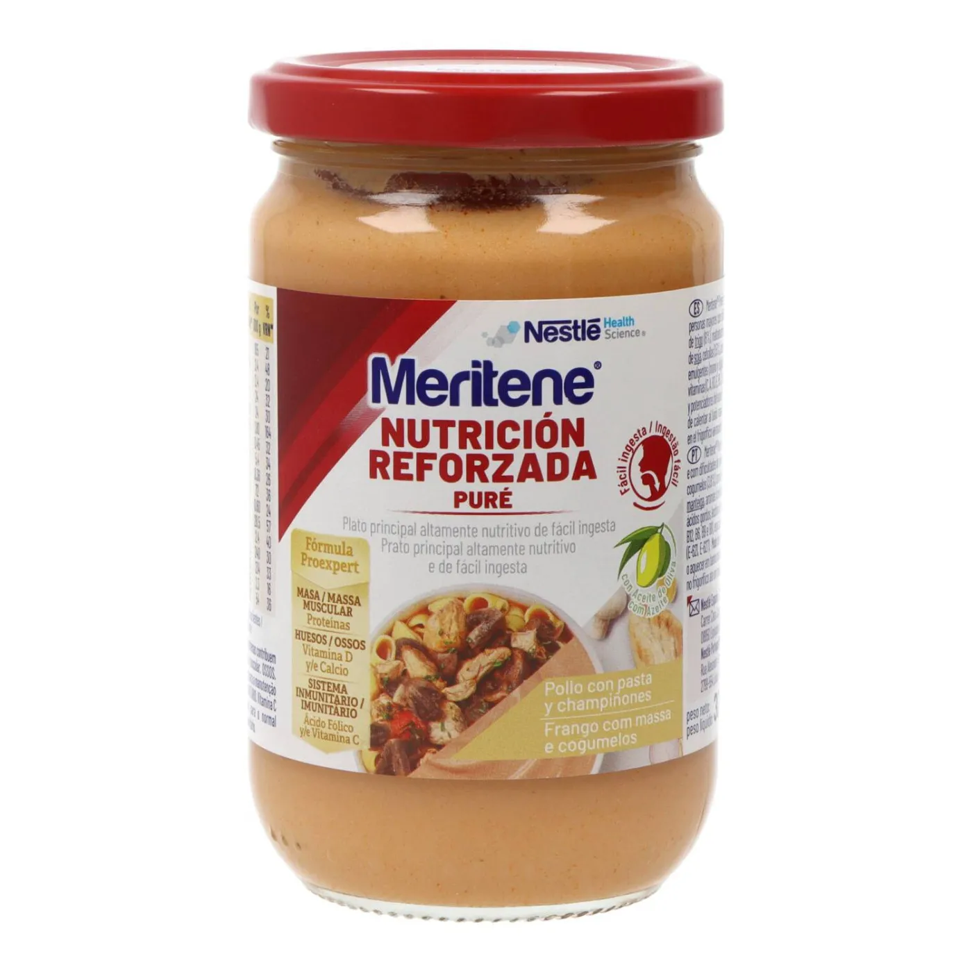 Meritene Pure Pollo Con Pasta Y Champiñones 300