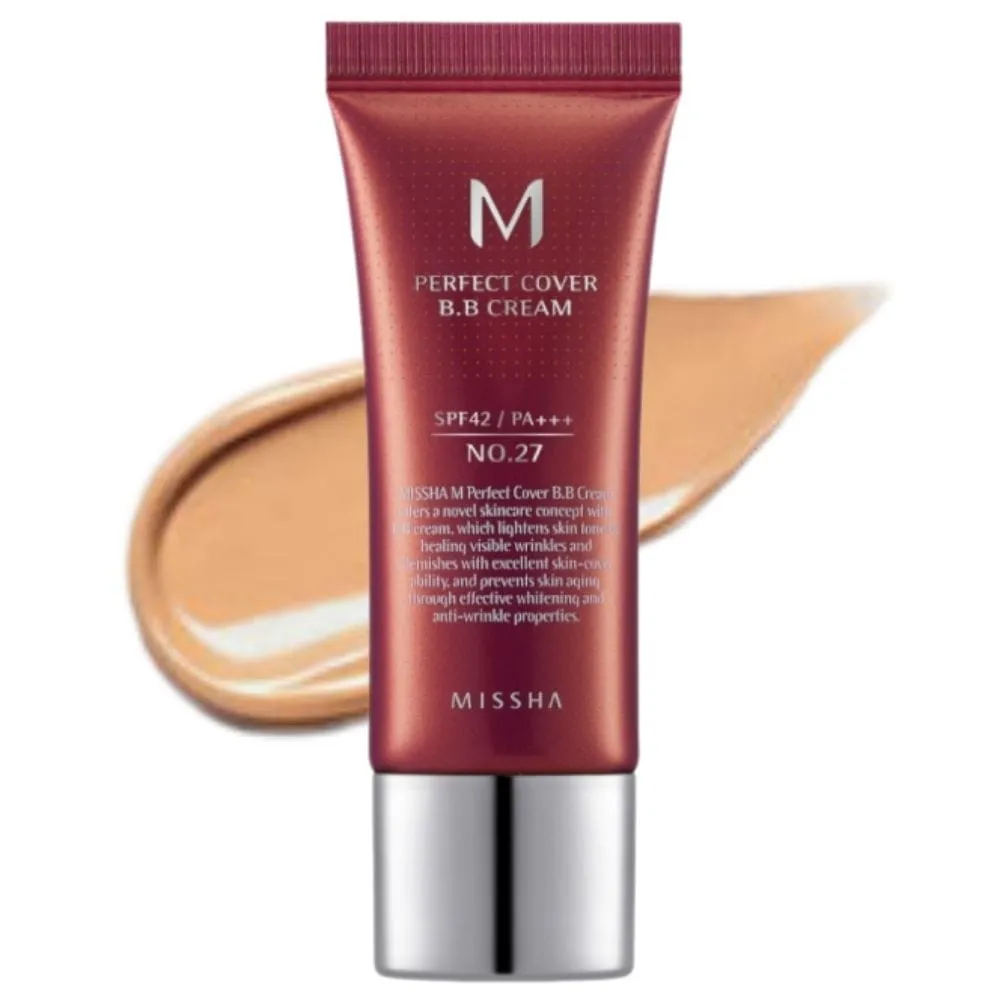 Missha M Perfect Cover B.B Crema NO.27 Miel Beige EU - 20 ml