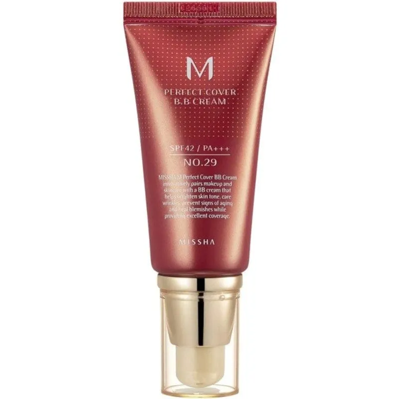 Missha M Perfect Cover B.B Crema SPF 42 PA+++ NO.29 Beige Caramelo - 50 ml
