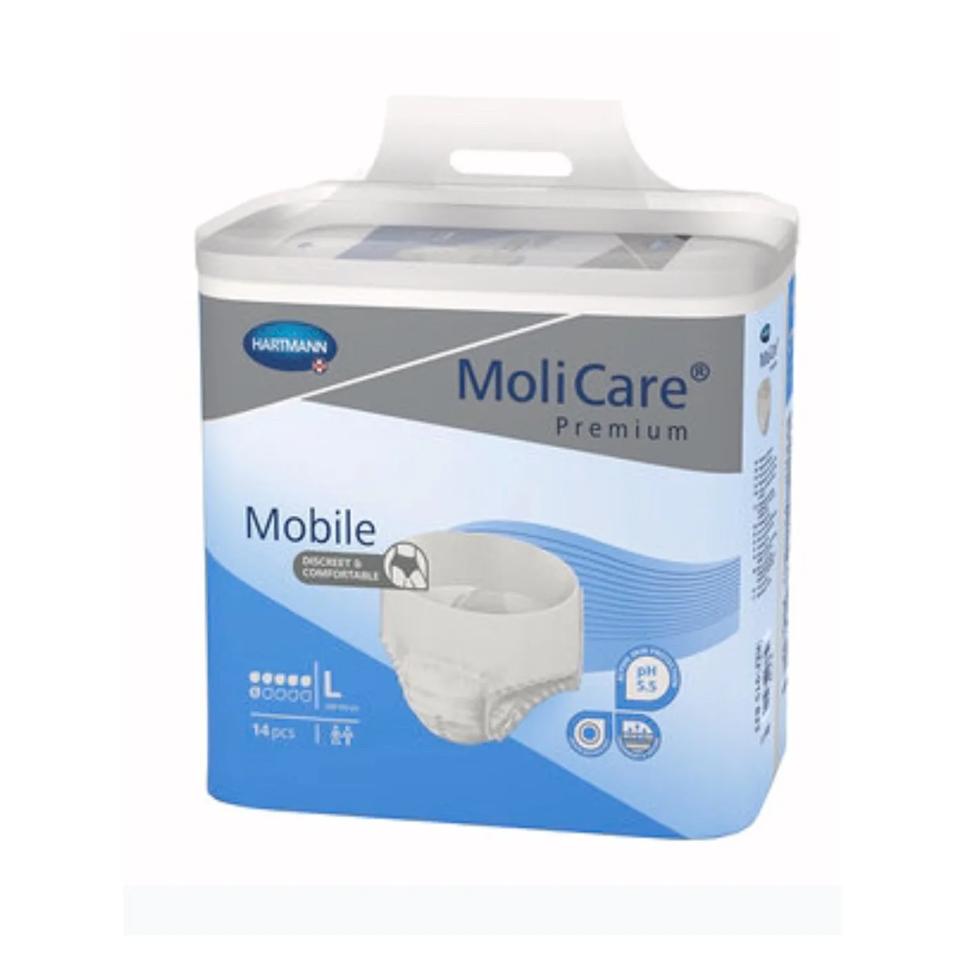 Molicare Premium Mobile 6 Gotas Tl 14 Uds