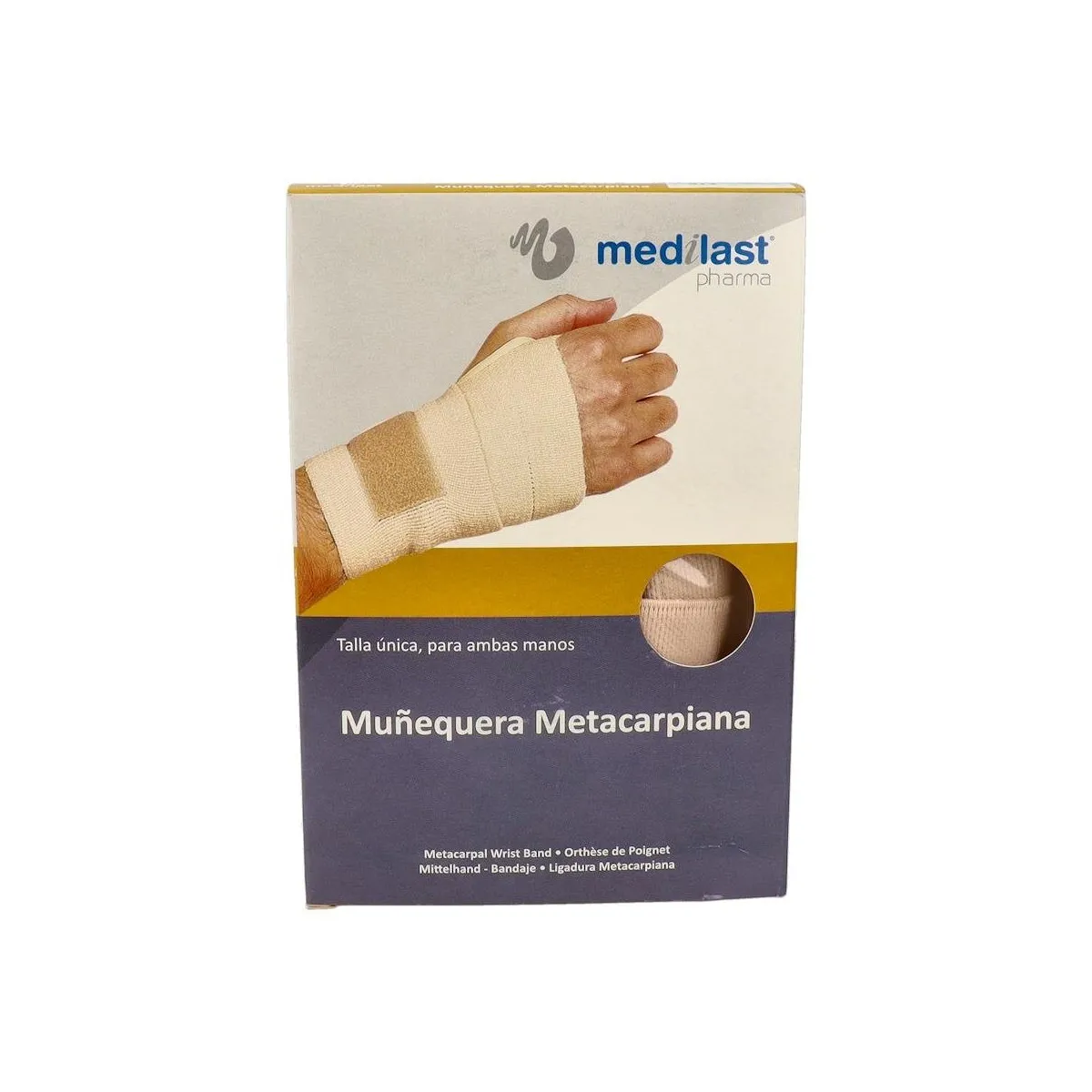 Muñequera Medilast Metacar Bei 812