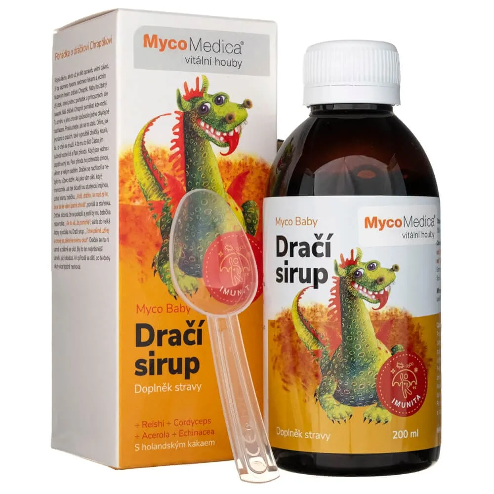 MycoMedica MycoBaby, Jarabe de dragón - 200 ml