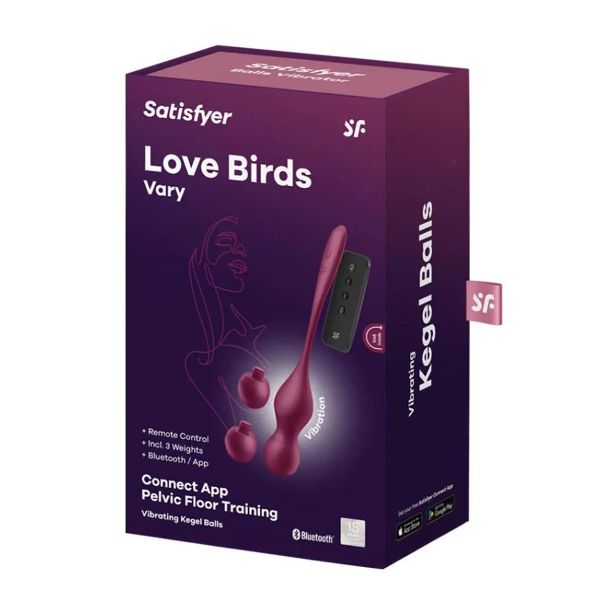 Vibrador Love Birds Vary Rojo - Satisfyer