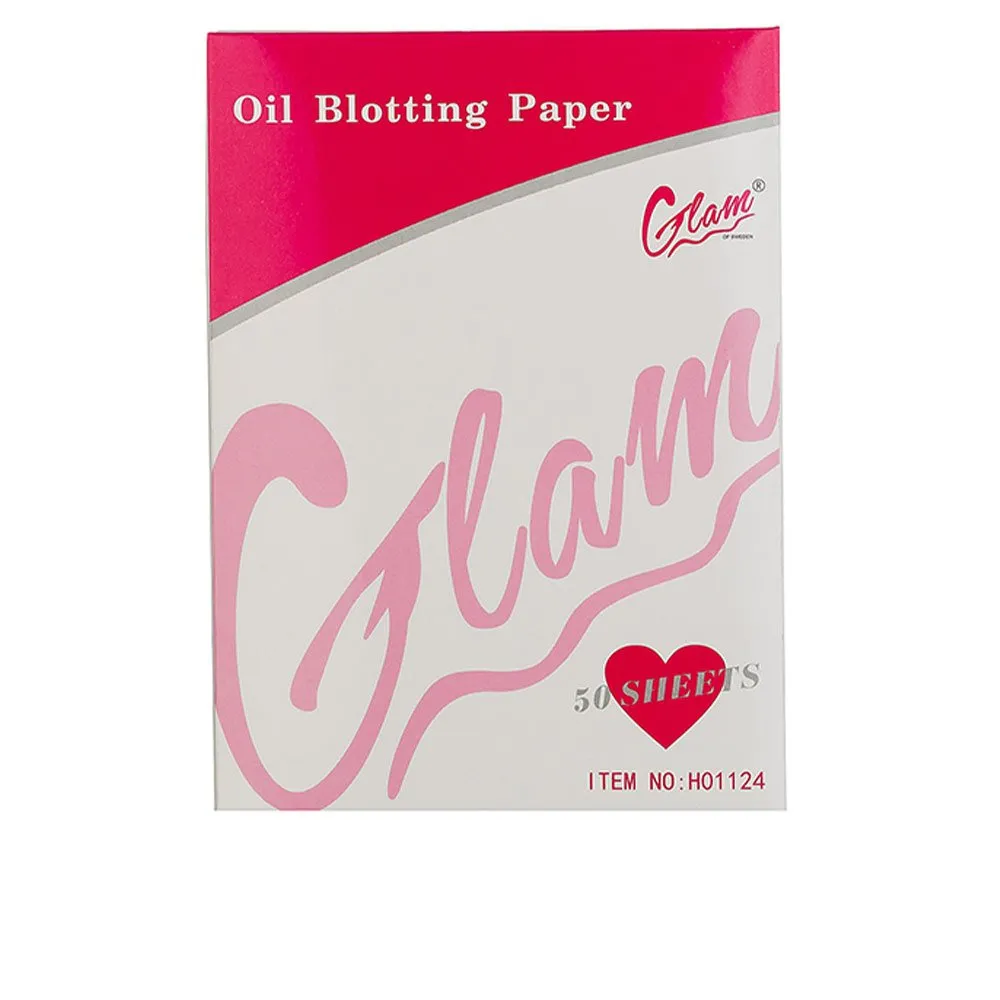 Oil Blotting Paper 50 Uds - Glam of Sweden