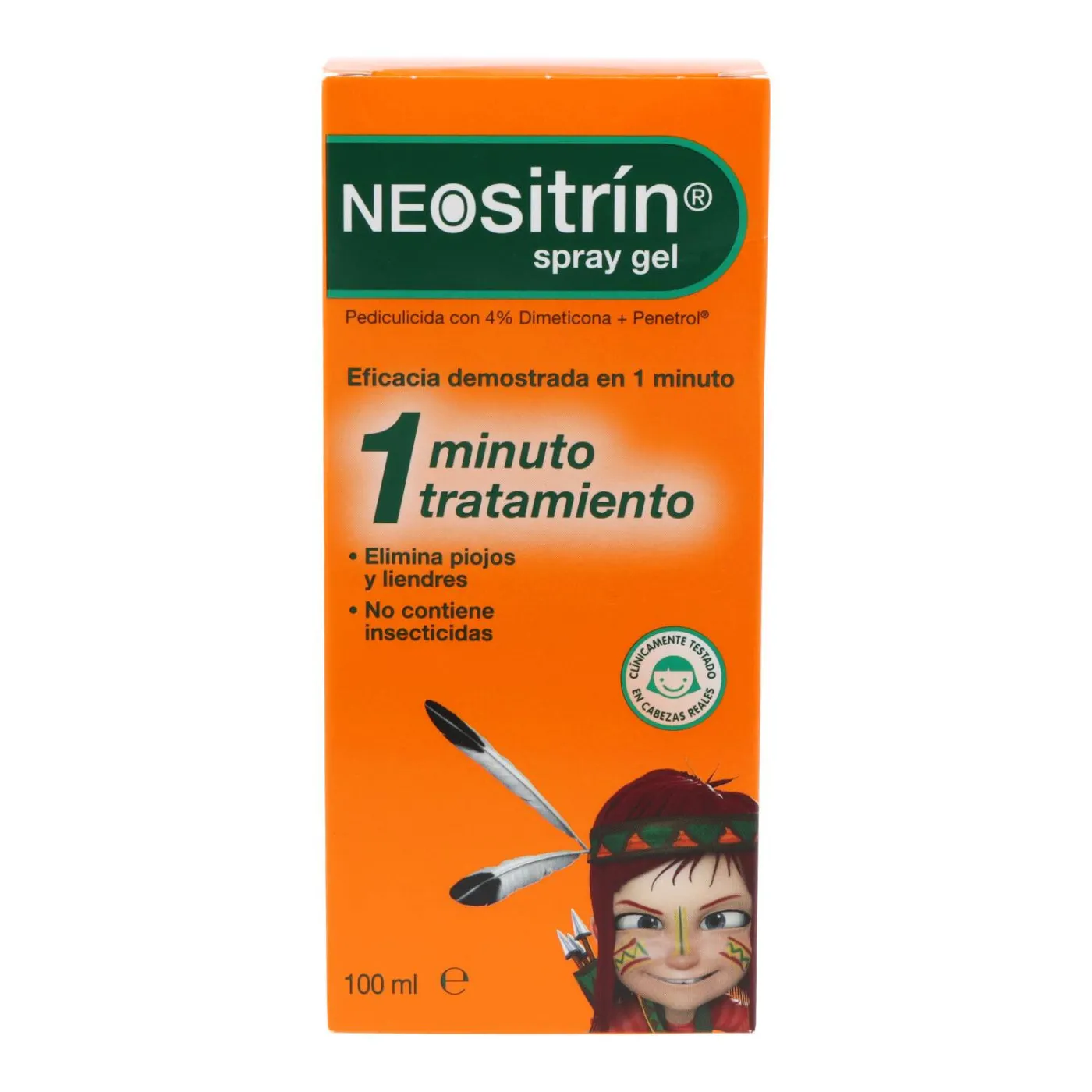 Neositrin Antipiojos Spray Gel Liquido 100 ml