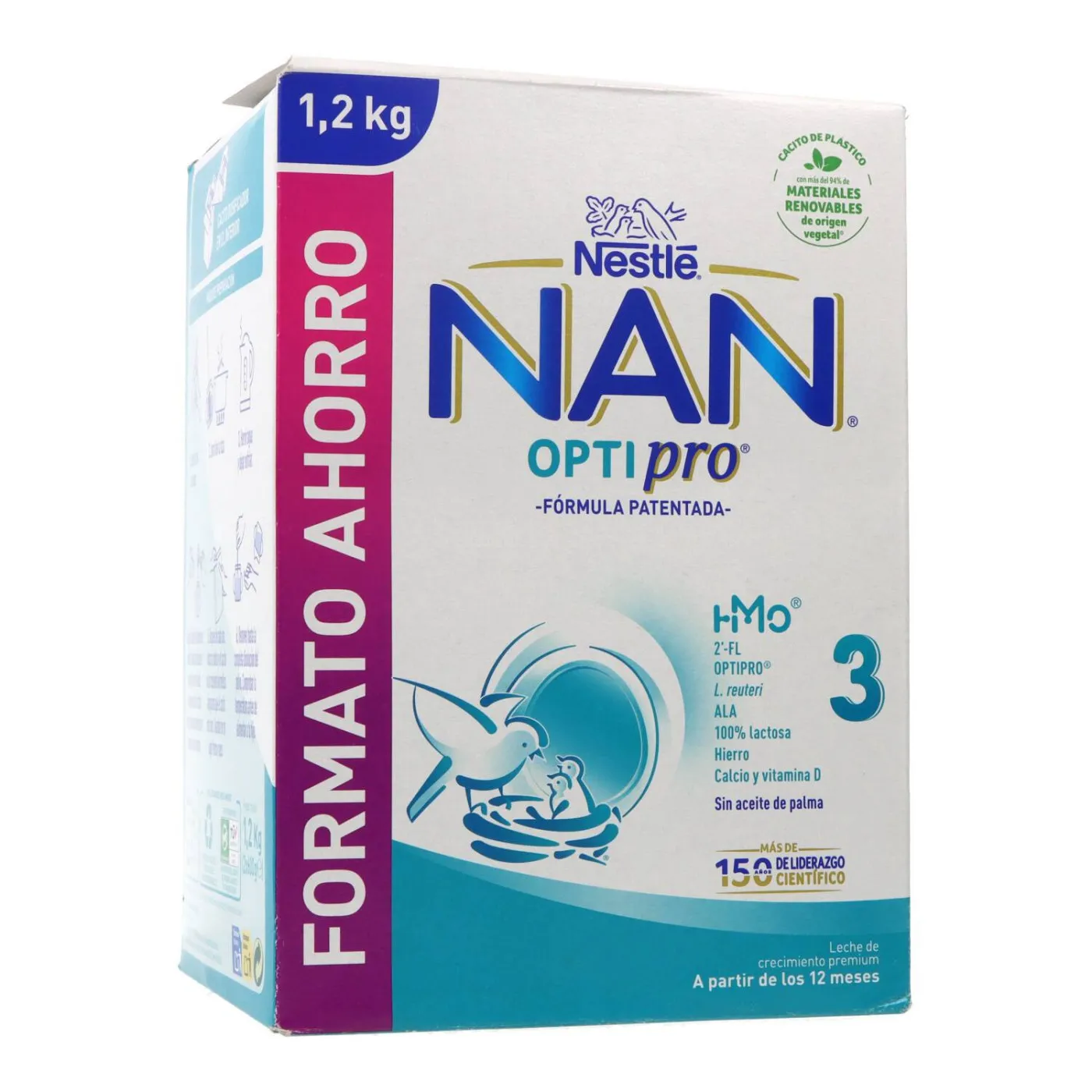 Nestle Nan 3 Optipro Bib 1,200 2x600 g