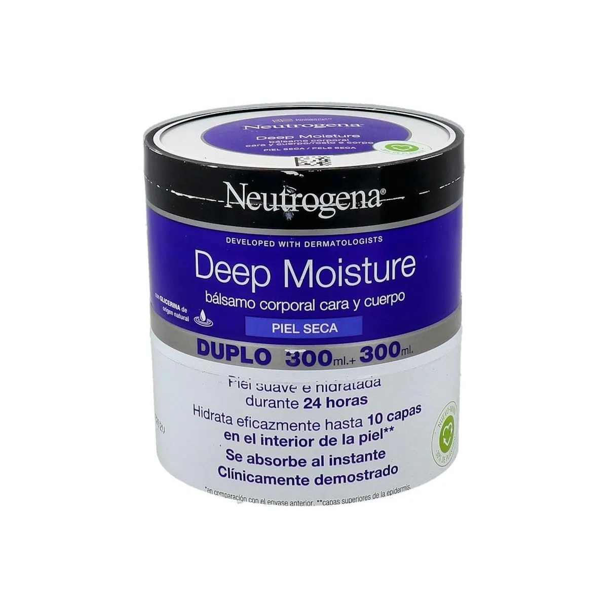 Neutrogena Duplo Conf Balm Azul Tarro 300 +300 Ml