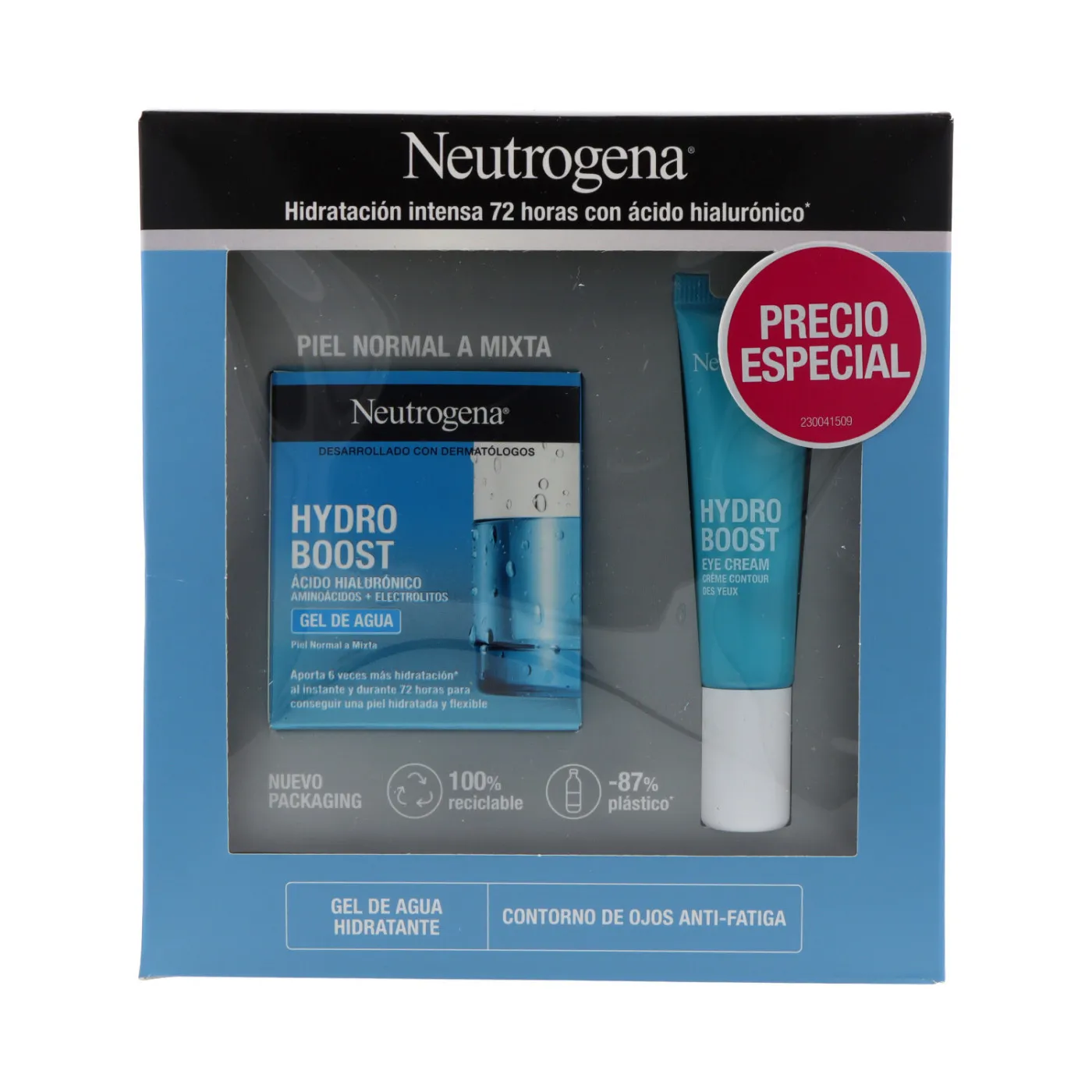 Neutrogena Hydro Boost Gel De Agua 50ml + Contorno De Ojos Anti-fatiga 50 ml Promo