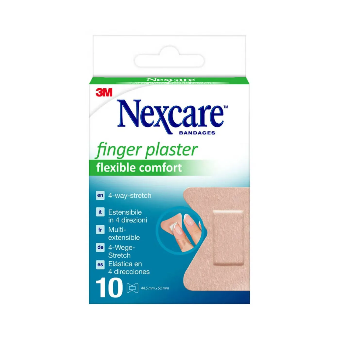 Nexcare Finger Plasters 10 Tiras