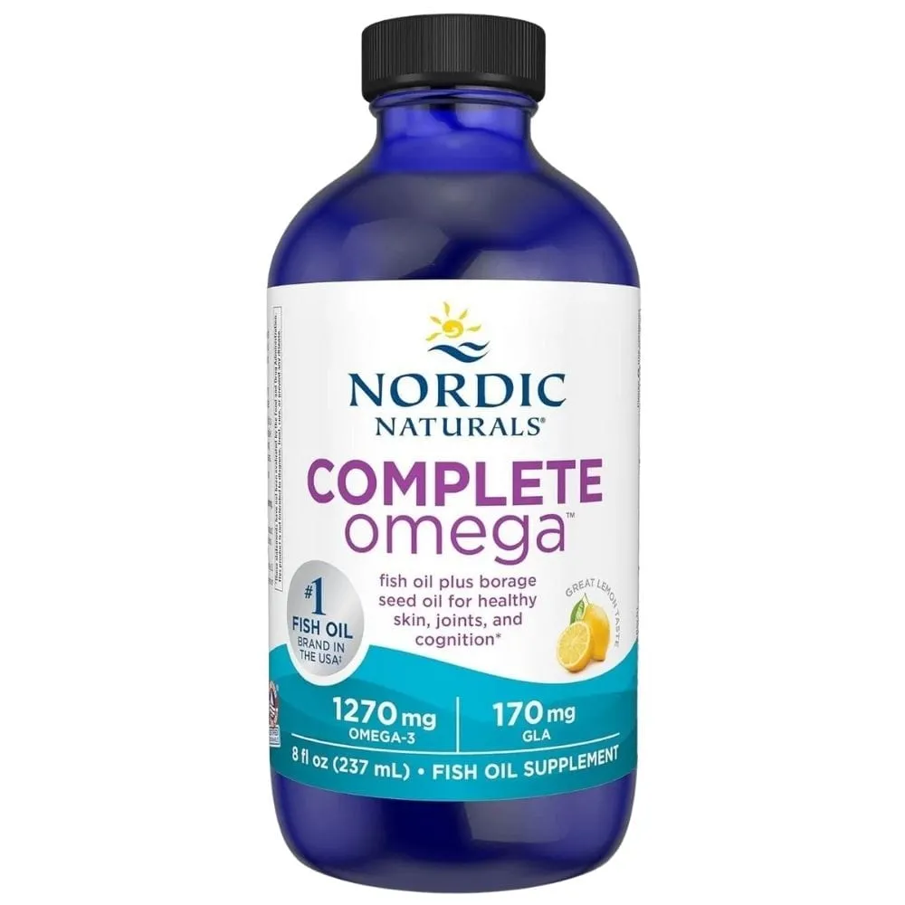 Nordic Naturals Omega 3 completo,6,9, Limón - 237 ml