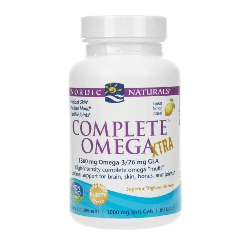 Nordic Naturals Omega Xtra Completo - 60 Cápsulas blandas