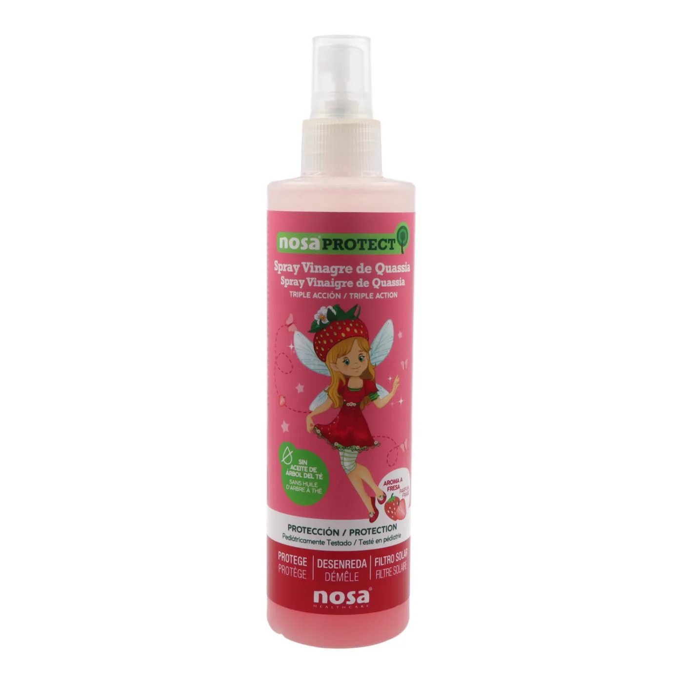 Nosaprotect Spray Vinagre De Quassia 250 ml Aroma A Fresa