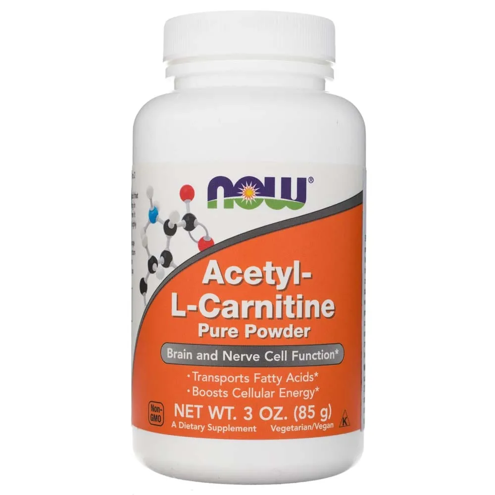 Now Foods Acetil-L-Carnitina Pura en Polvo - 85 g