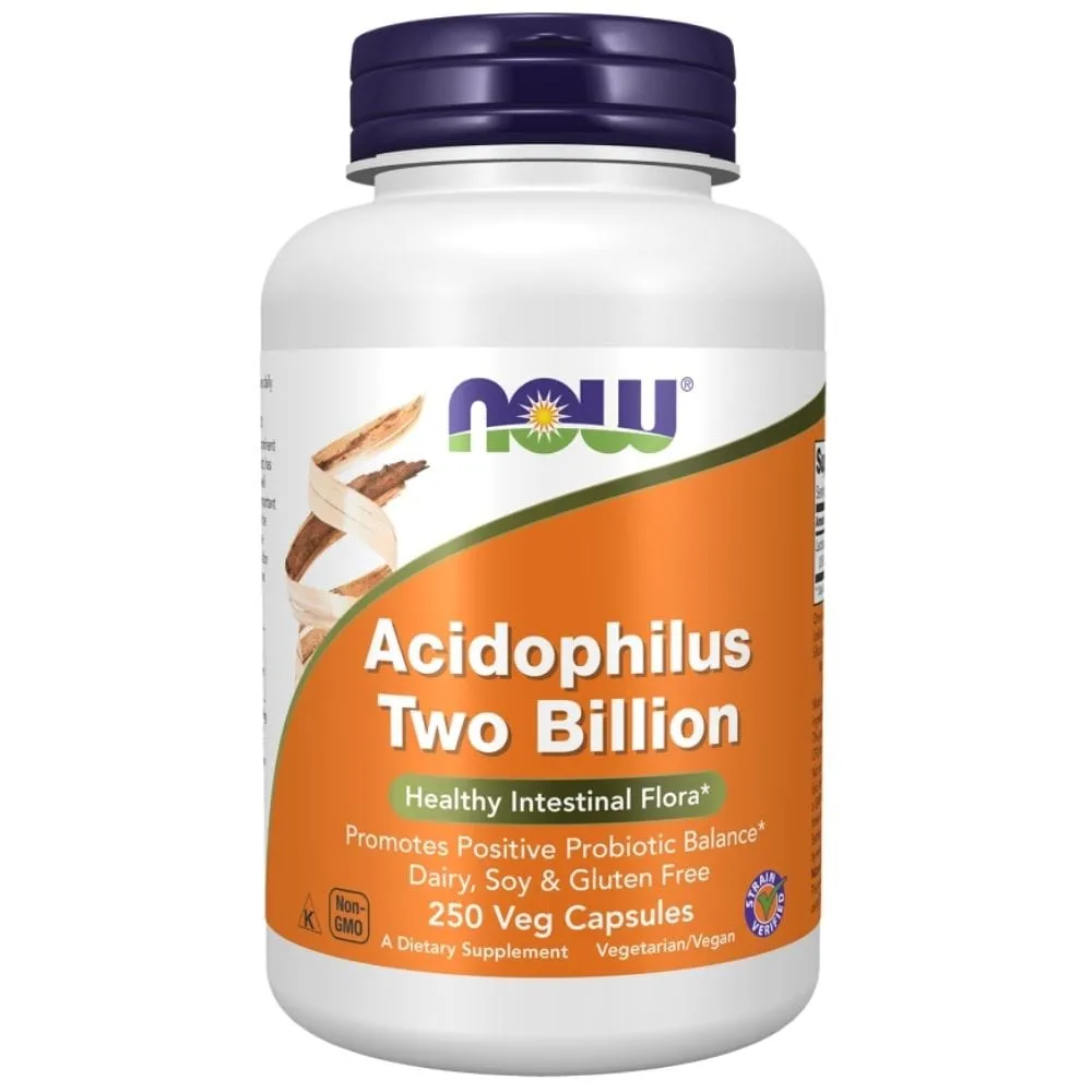 Now Foods Acidophilus Dos Mil Millones - 250 Cápsulas