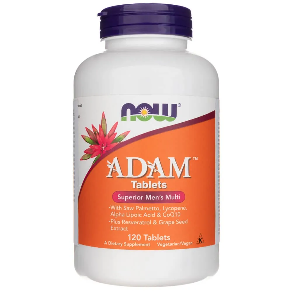 Now Foods ADAM Men's Multiple Vitamin - 120 Tabletas