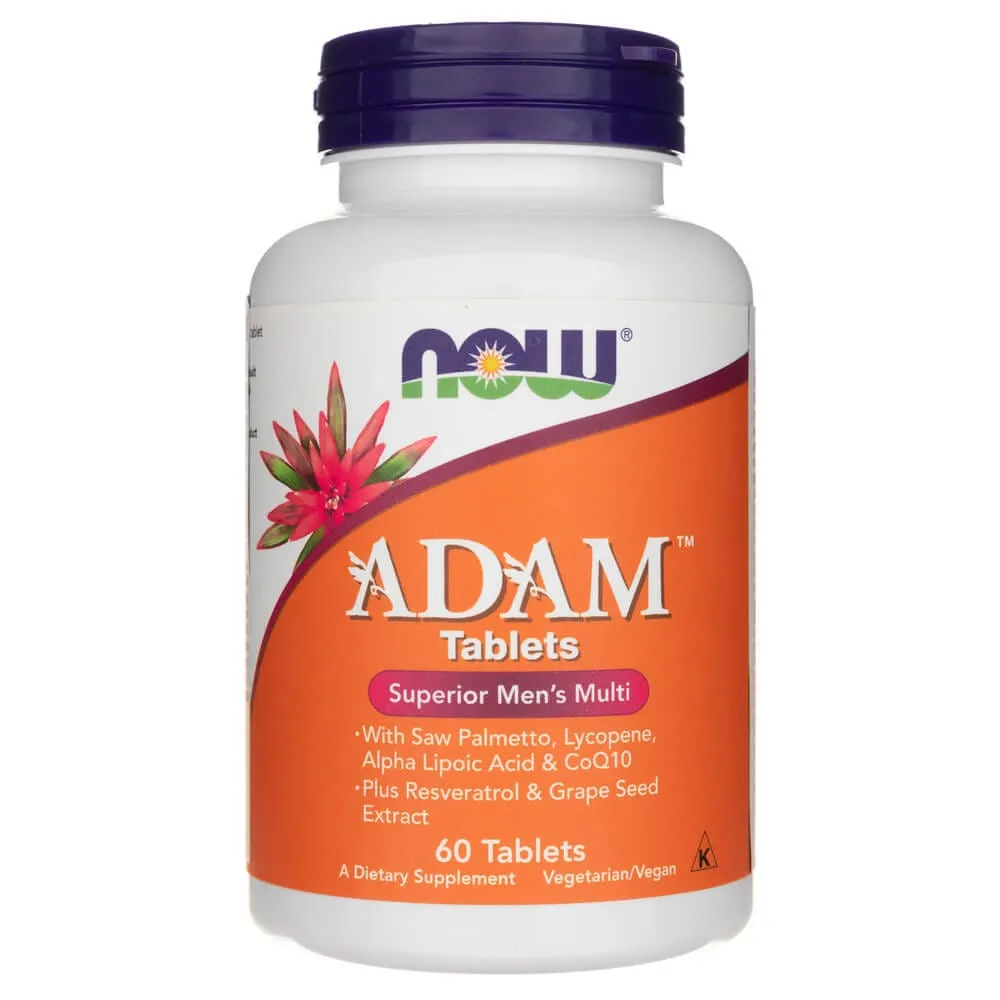 Now Foods ADAM Men's Multiple Vitamin - 60 Tabletas