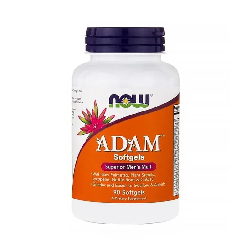 Now Foods ADAM Men's Multiple Vitamin - 90 Cápsulas blandas