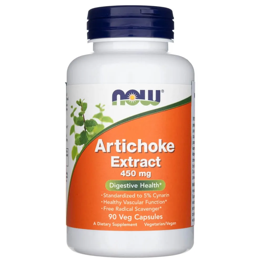 Now Foods Extracto de alcachofa 450 mg - 90 cápsulas vegetales