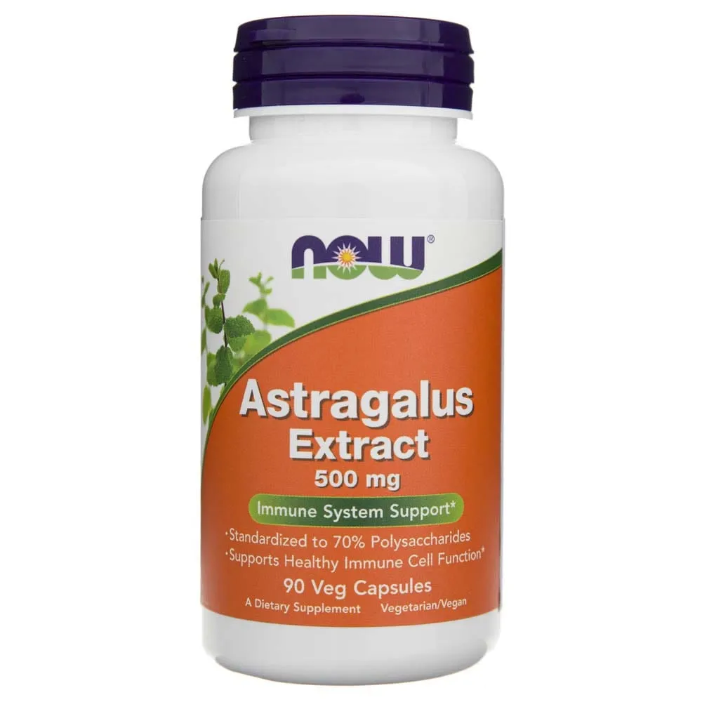 Now Foods Extracto de astrágalo 500 mg - 90 cápsulas vegetales