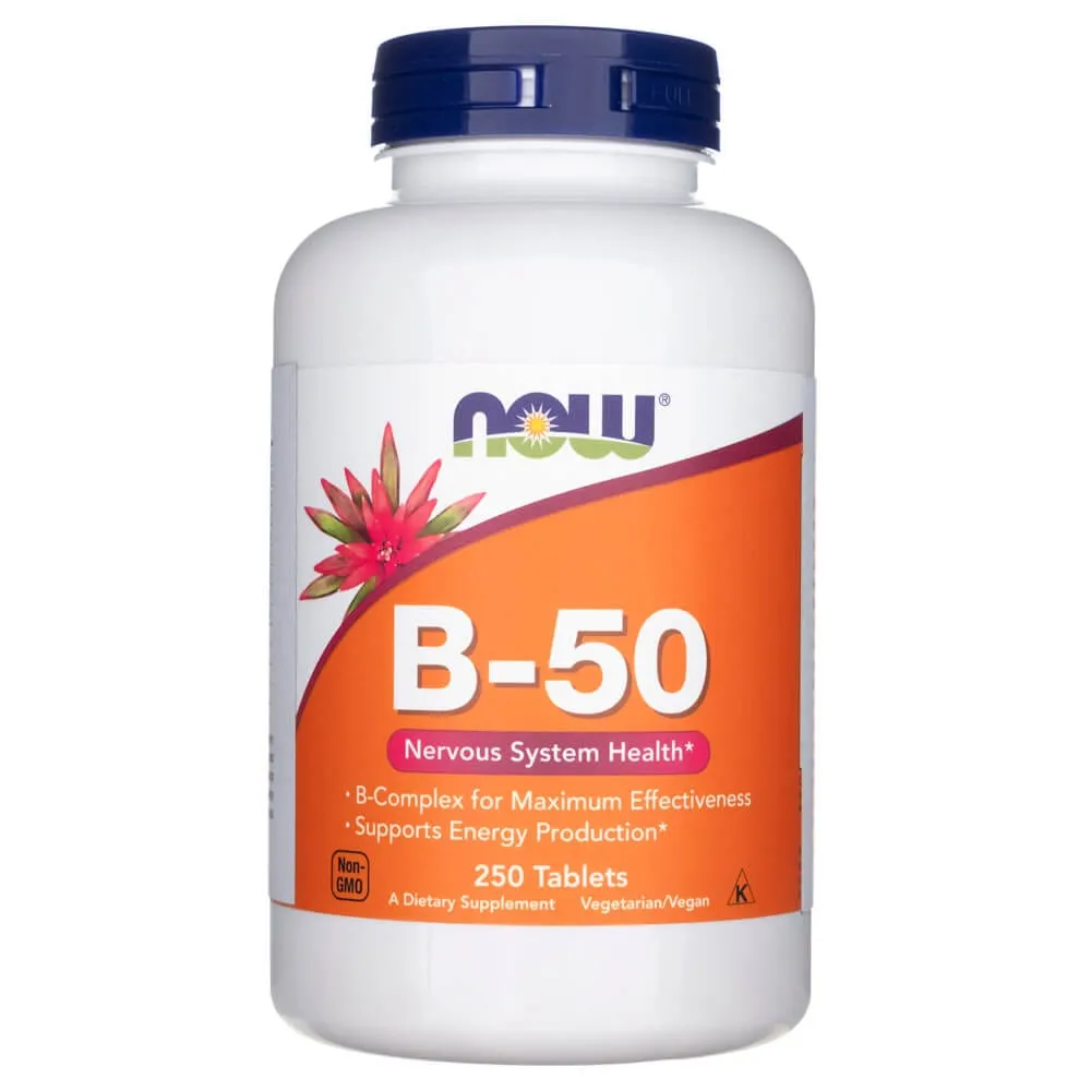 Now Foods B-50 - 250 Tabletas