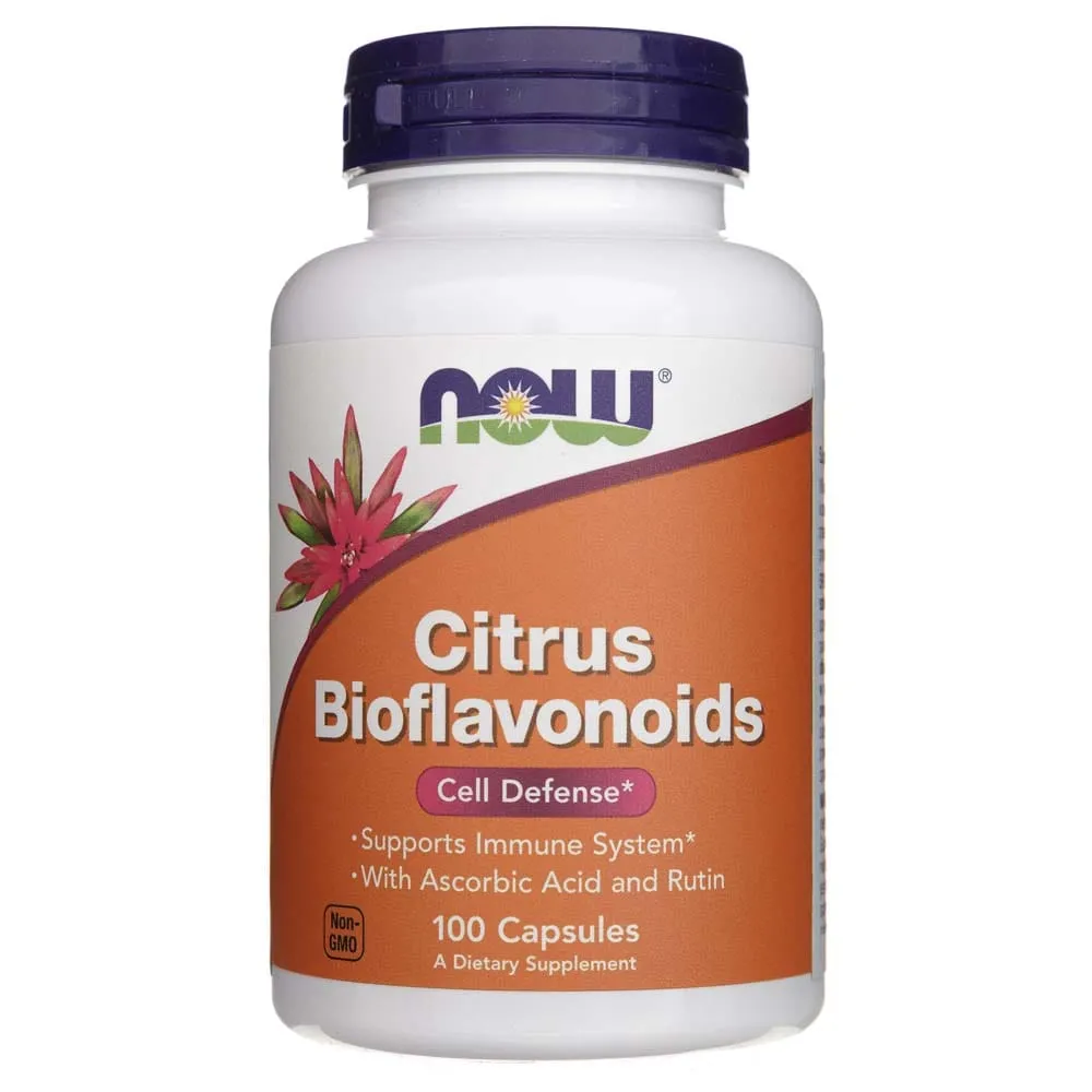 Now Foods Bioflavonoides Cítricos 700 mg - 100 Cápsulas