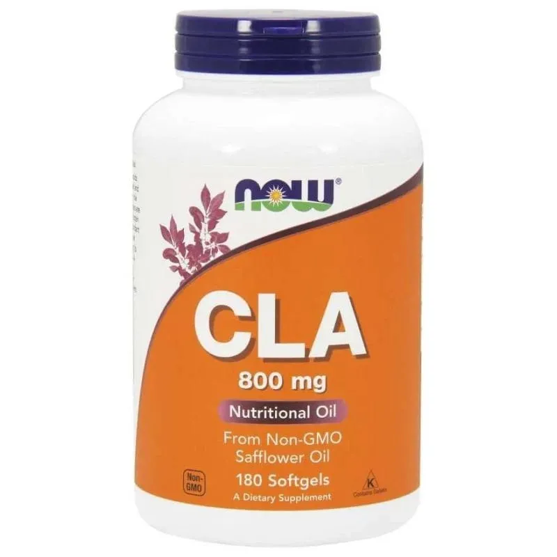 Now Foods CLA 800 mg - 180 Cápsulas blandas