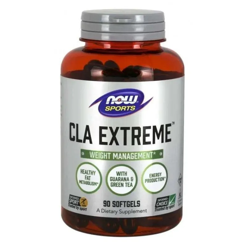 Now Foods CLA Extreme 750 mg - 90 Cápsulas blandas