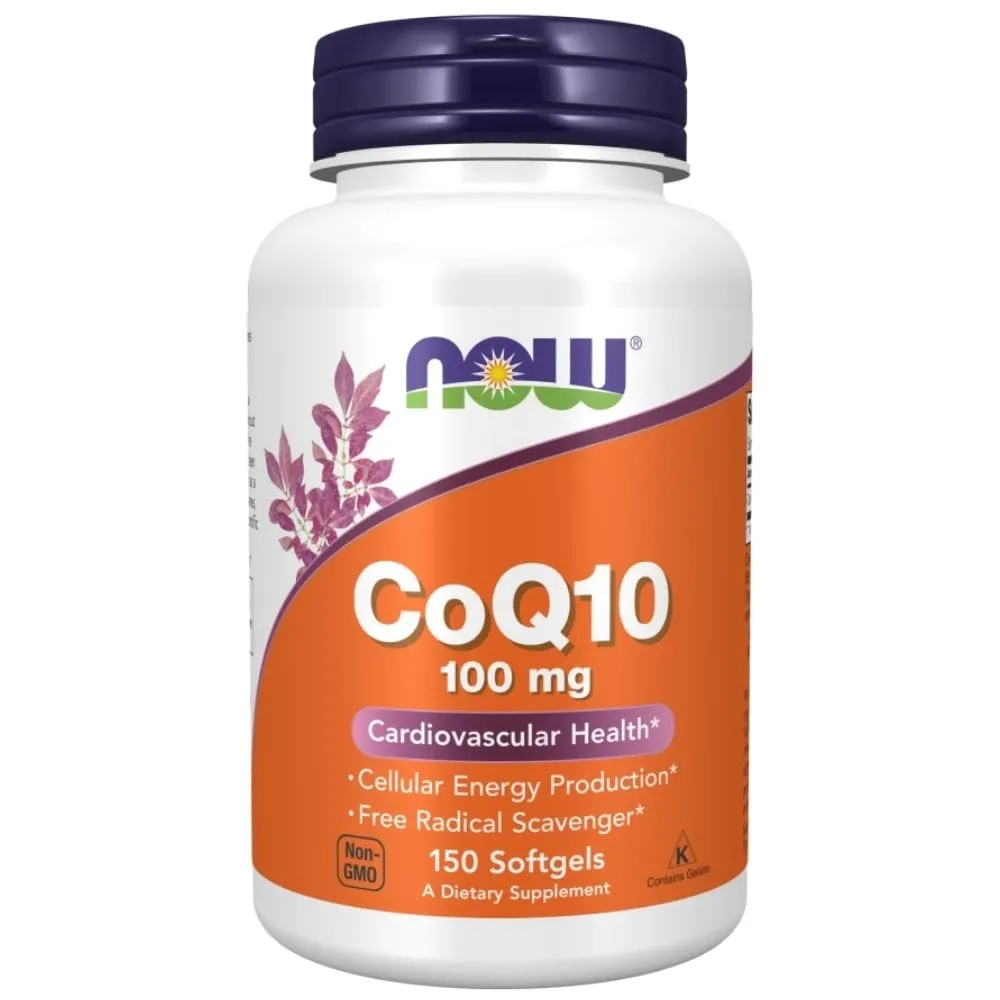 Now Foods CoQ10 100 mg - 150 cápsulas blandas