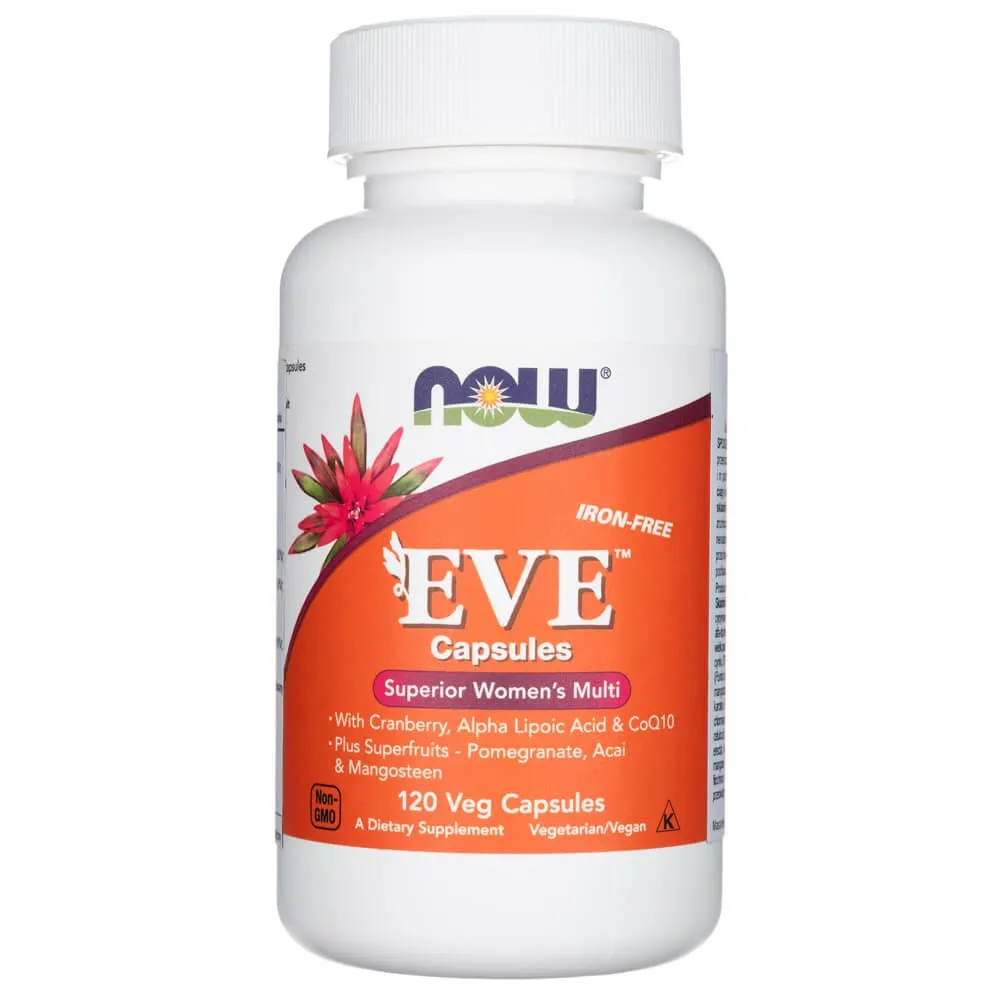 Now Foods EVE Vitaminas Múltiples para la Mujer - 120 Cápsulas vegetales