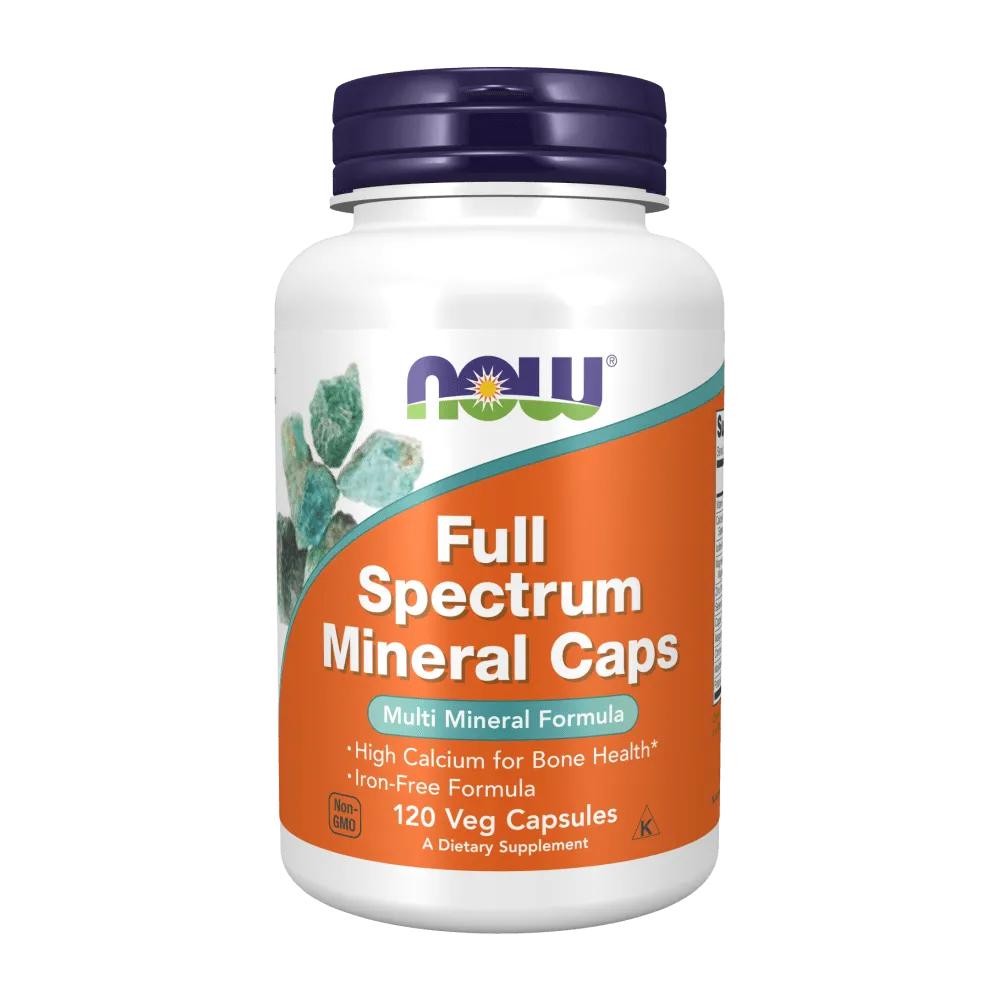 Now Foods Full Spectrum Mineral - 120 Cápsulas Vegetales