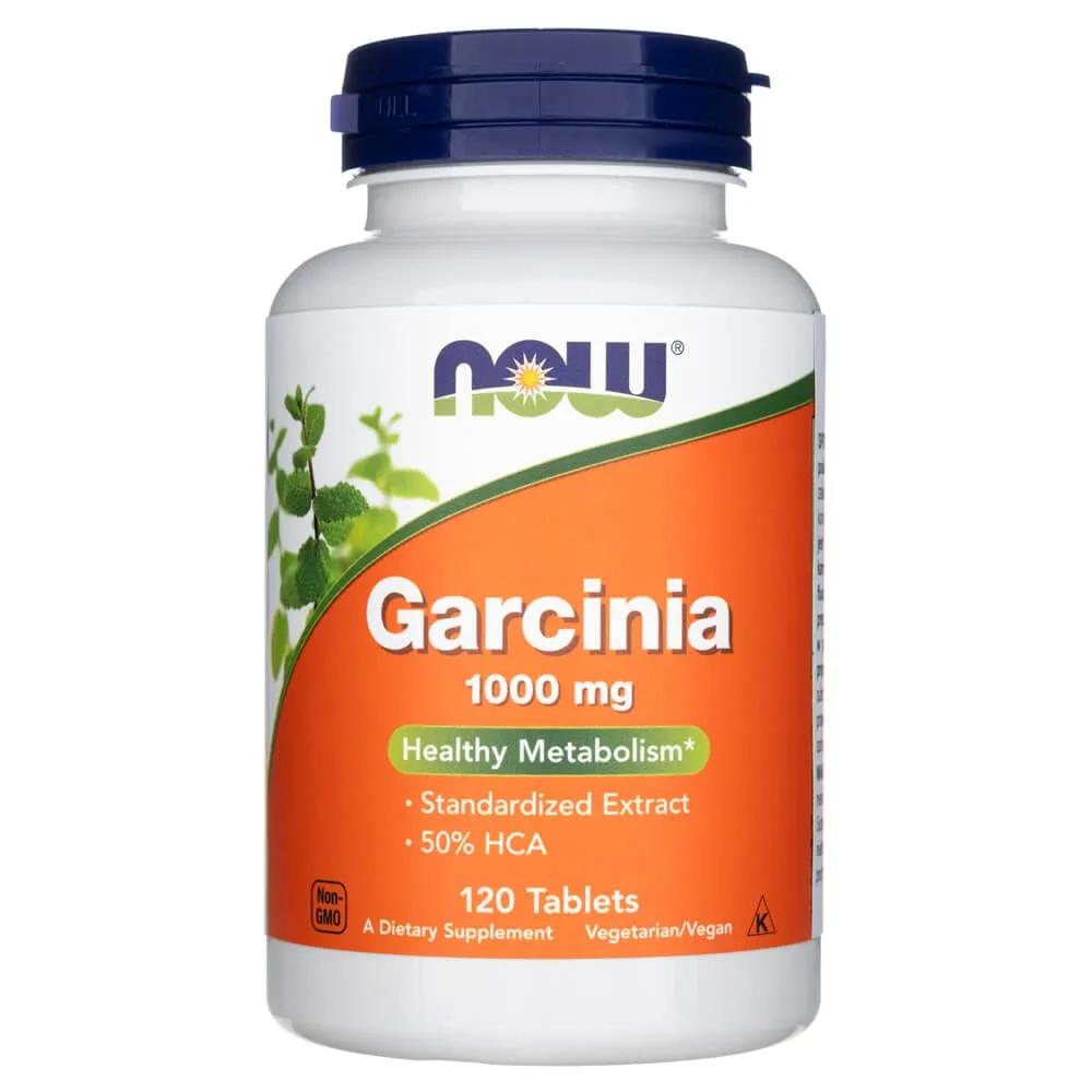 Now Foods Garcinia 1000 mg - 120 Tabletas