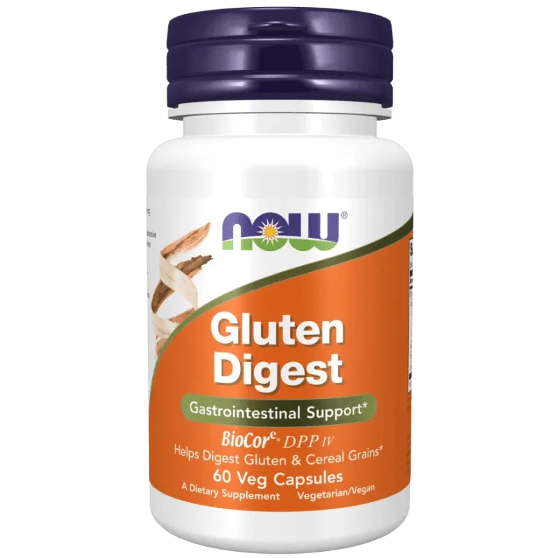 Now Foods Gluten Digest - 60 Cápsulas