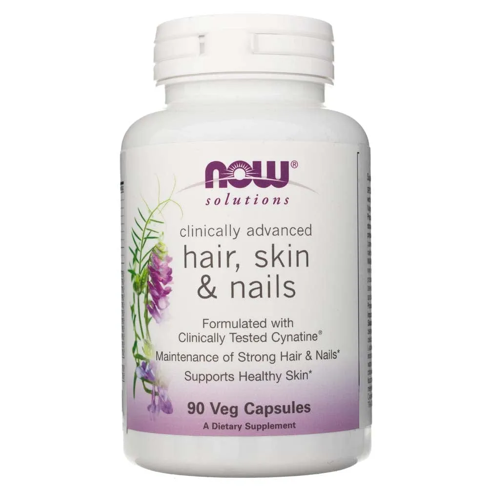 Now Foods Cabello, Piel y Uñas - 90 Cápsulas Vegetales