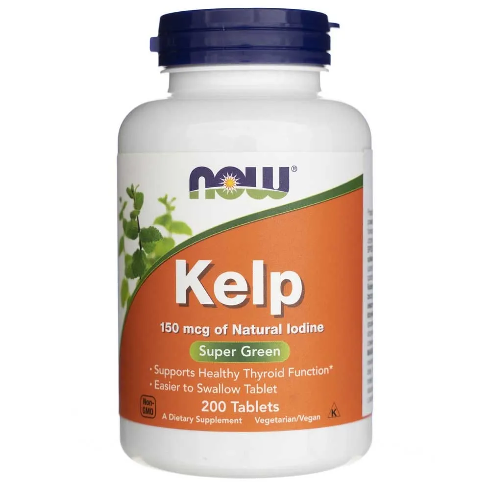 Now Foods Kelp 150 mcg - 200 Tabletas