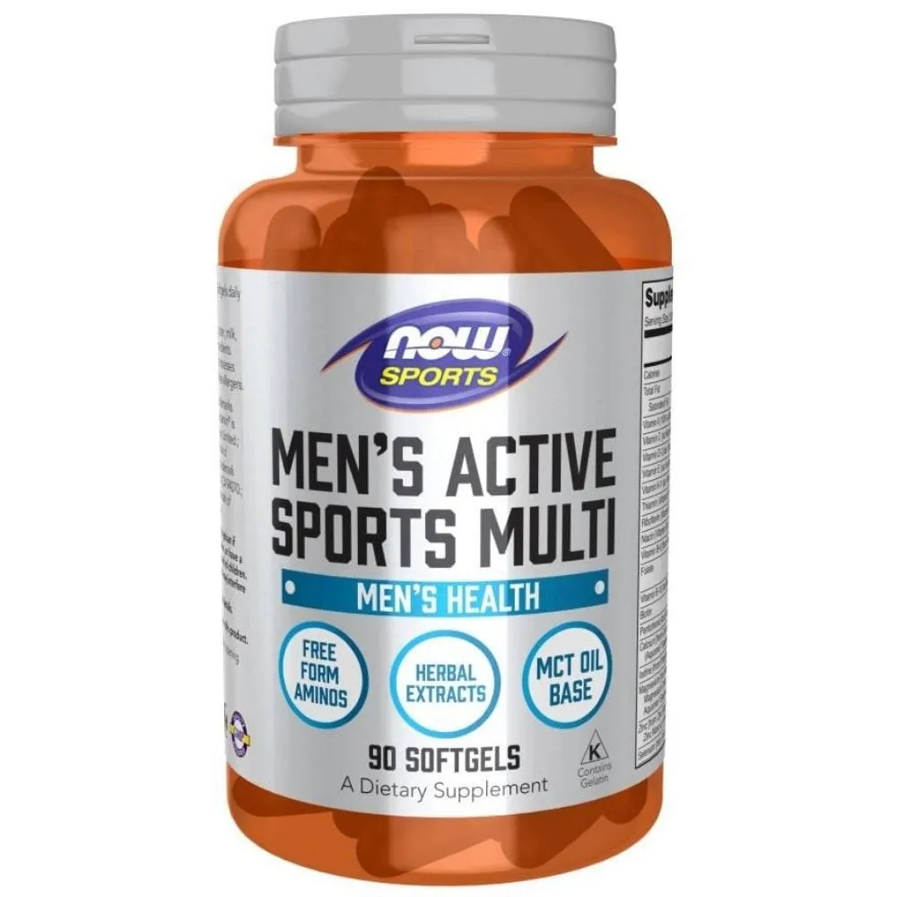 Now Foods Men's Active Sports Multi - 90 Cápsulas