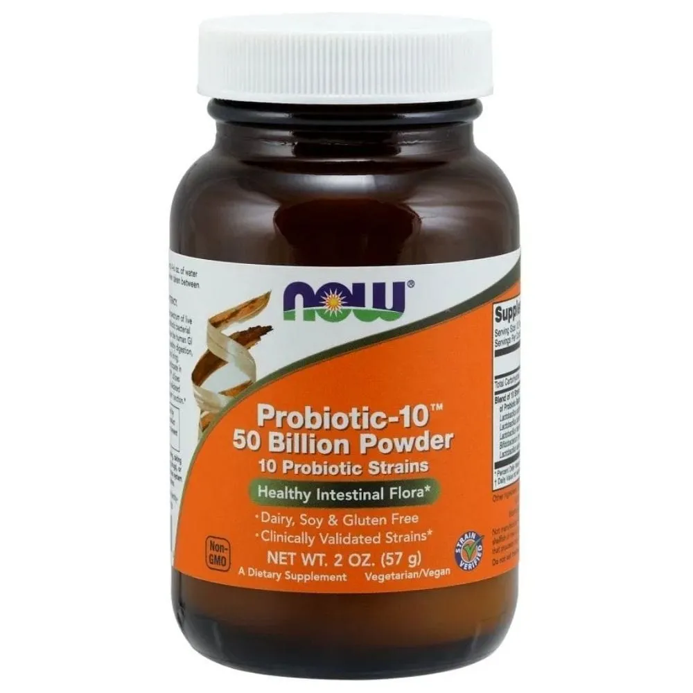 Now Foods Probiotic-10,50 mil millones - 57 g