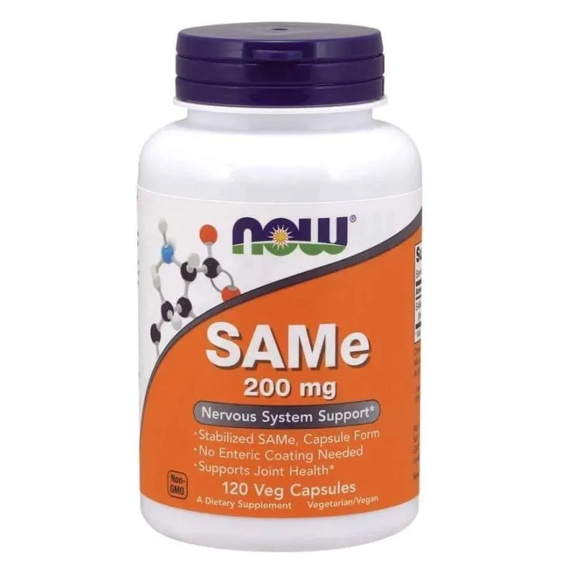 Now Foods SAMe 200 mg - 60 Tabletas