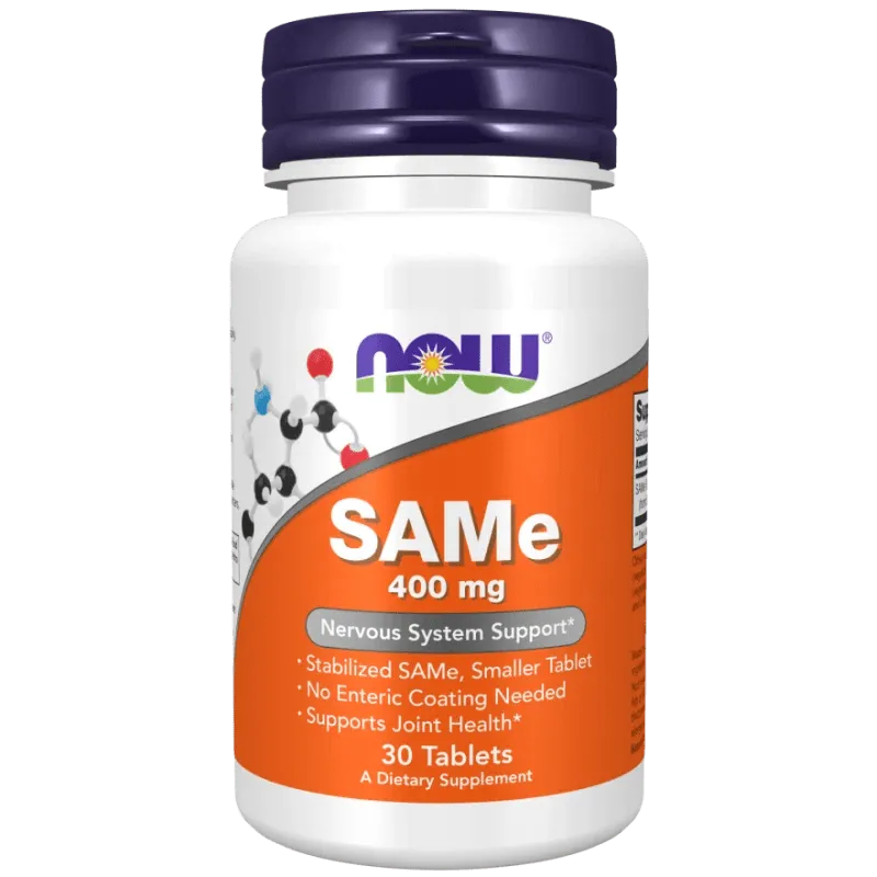 Now Foods SAMe 400 mg - 30 Tabletas