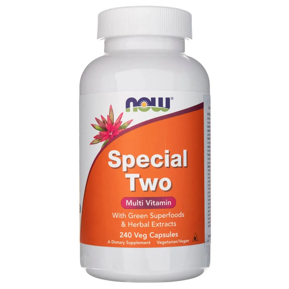 Now Foods Special Two Multi Vitamin - 240 Cápsulas Vegetales