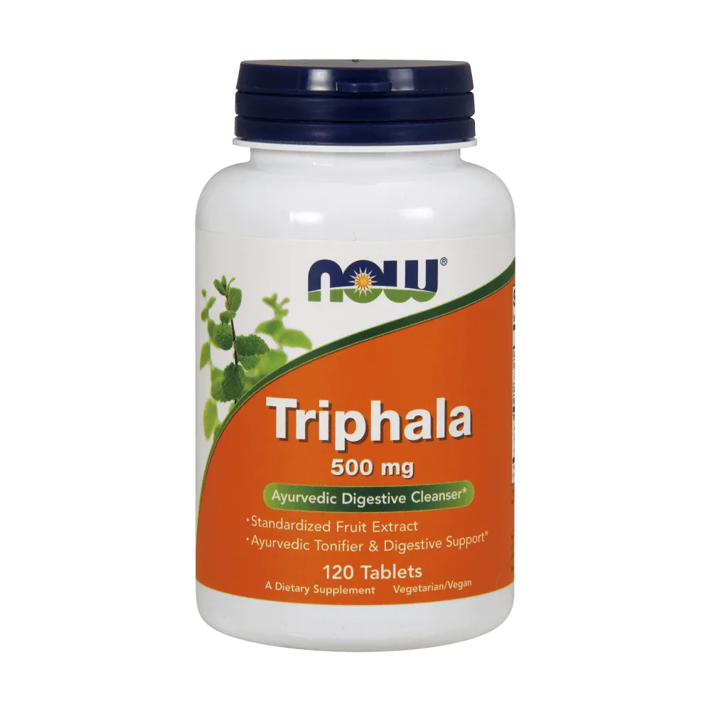 Now Foods Triphala 500 mg - 120 Tabletas