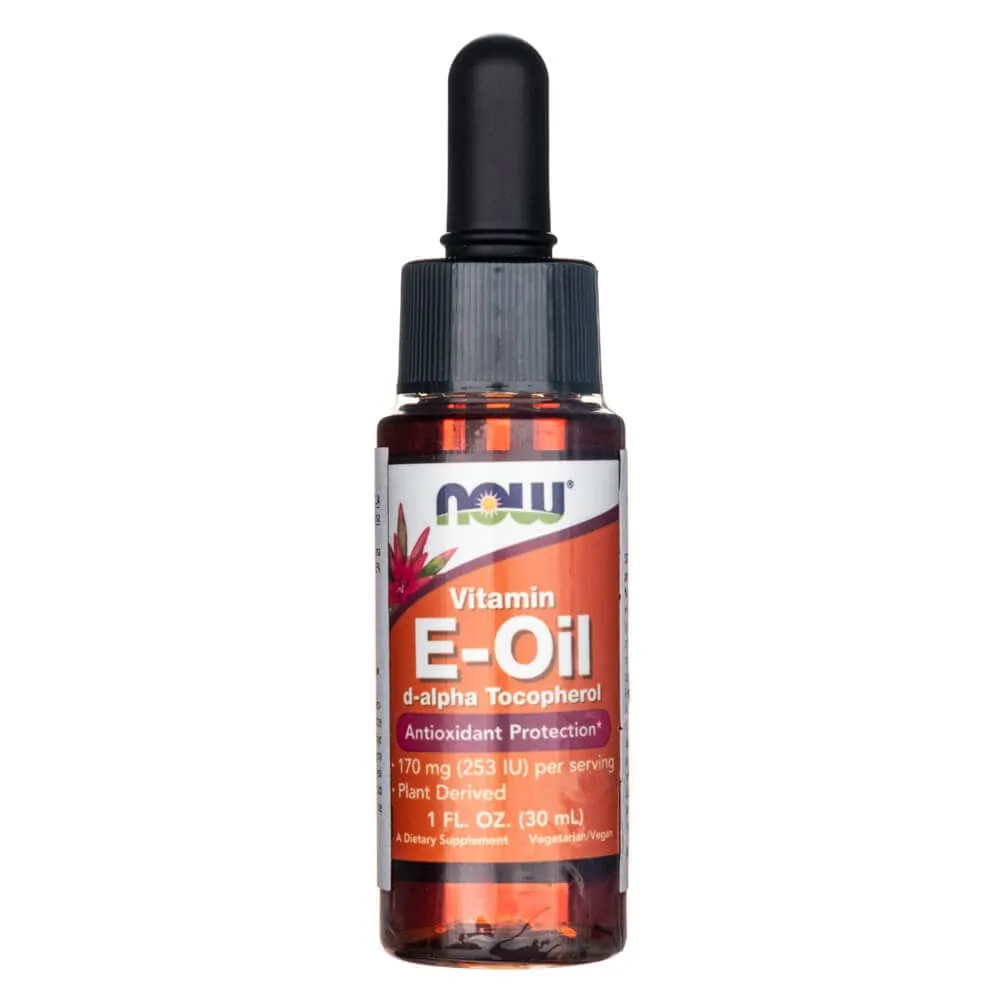 Now Foods Aceite de vitamina E,g otas - 30 ml