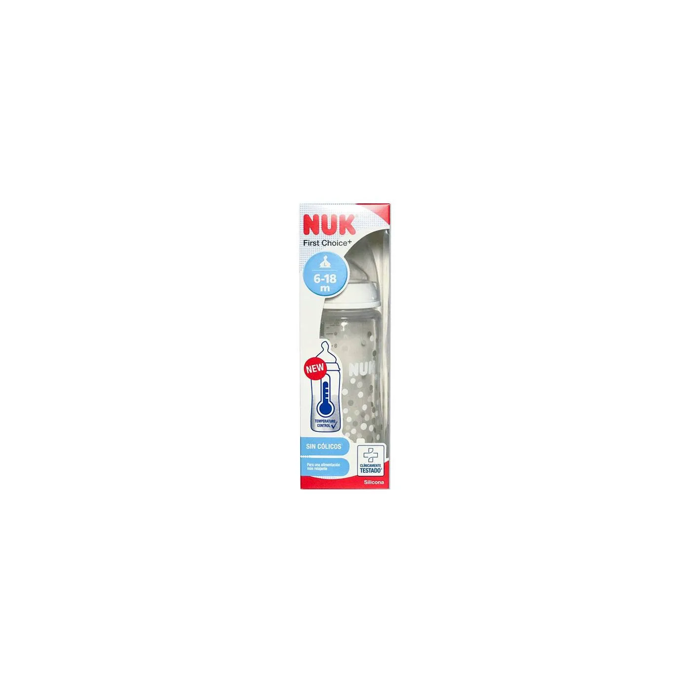 Nuk Biberon Fc Pp Silicona 2l 618m 300 ml