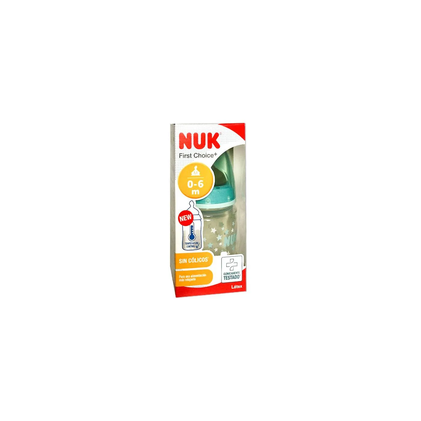 Nuk Biberon Pp Fc Latex 06m 150 ml