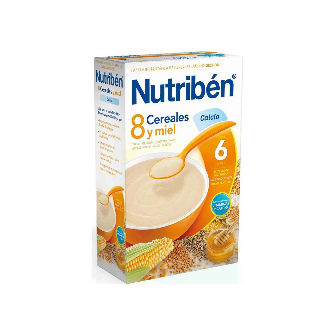 Nutriben 8 Cereales Y Miel Calcio 600 g