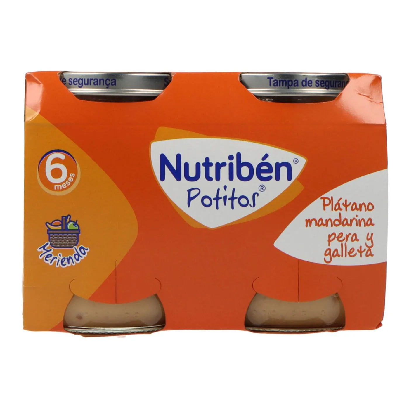 Nutriben Potitos Platano Mandarina Pera Y Gallet