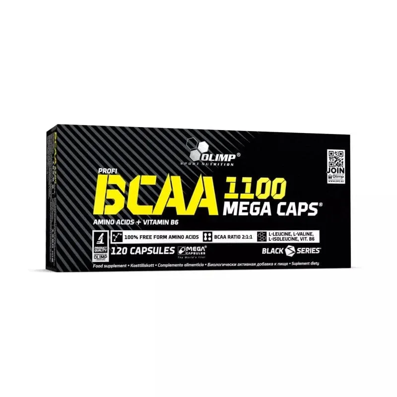 Olimp BCAA 1100 Mega Caps - 120 Cápsulas